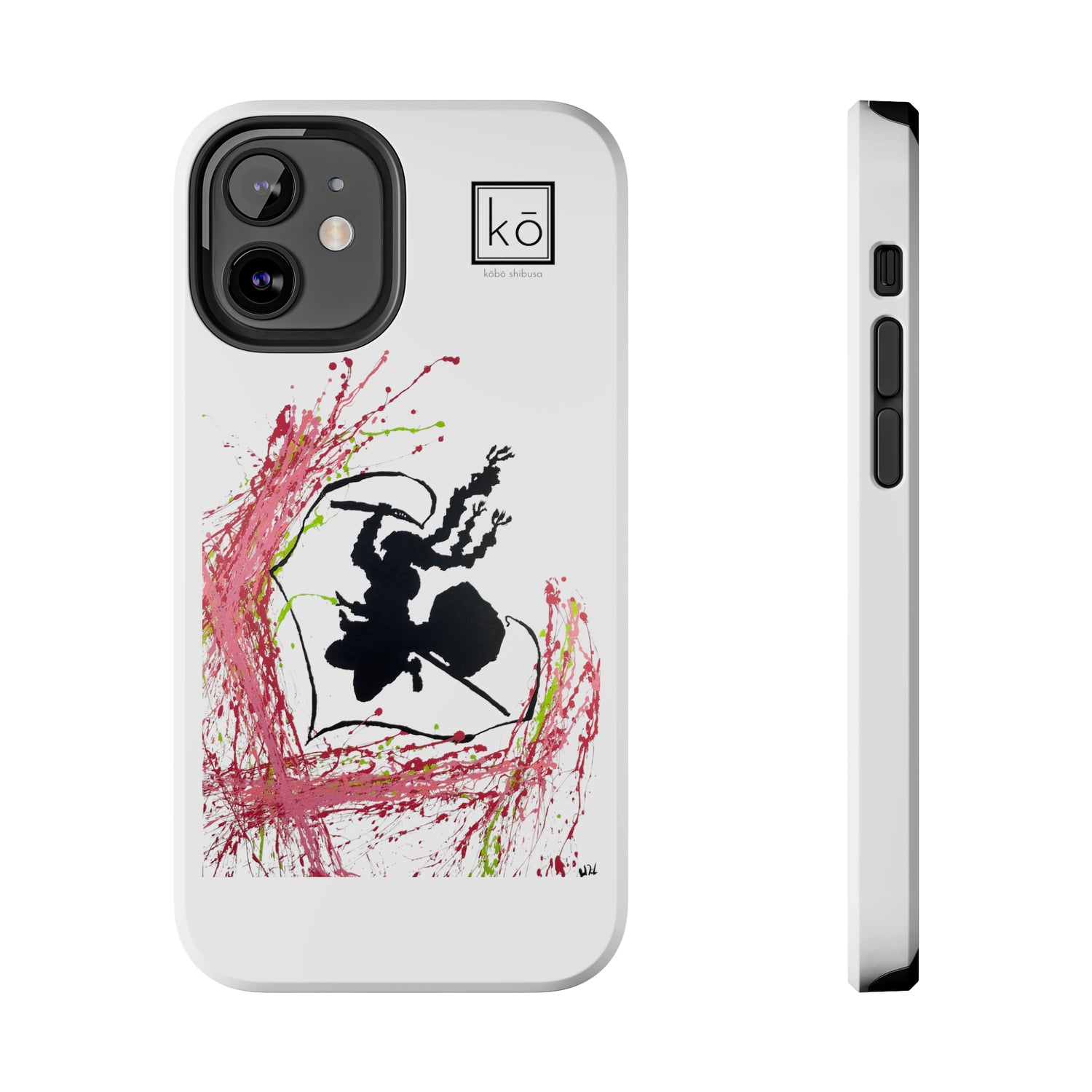 Whip of Love - Mitsuri Kanroji Minimalist Art iPhone Case by Kobo Shibusa