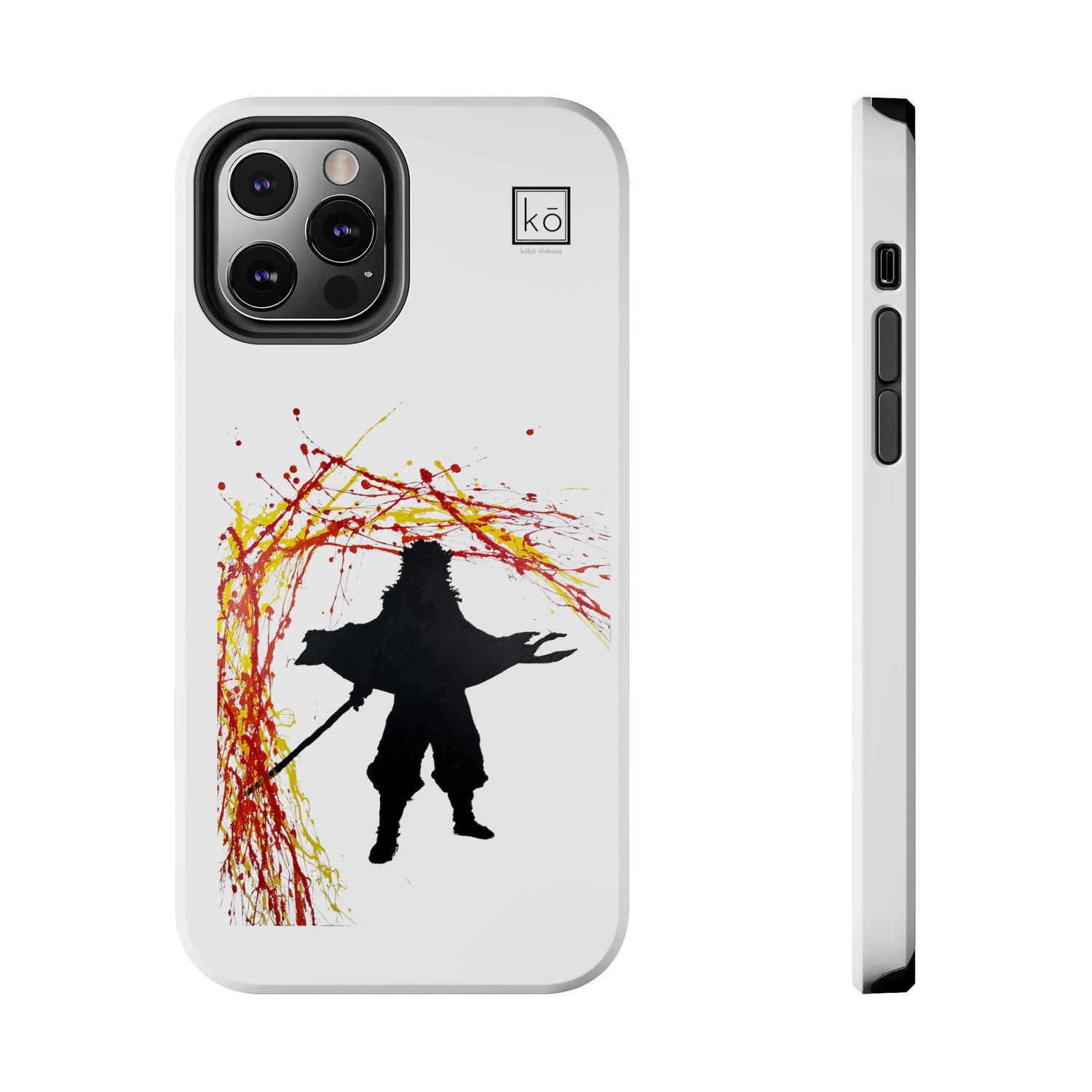 Demon Slayer Inspired Minimalist Art |Flame Breathing Style| Flame Hashira | Iphone Case