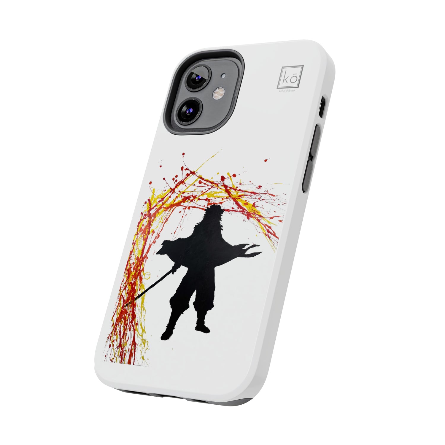 Demon Slayer Inspired Minimalist Art |Flame Breathing Style| Flame Hashira | Iphone Case