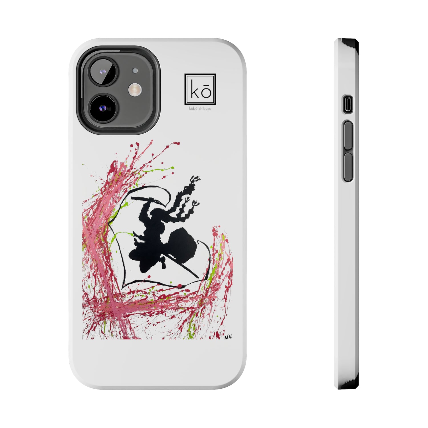 Whip of Love - Mitsuri Kanroji Minimalist Art iPhone Case by Kobo Shibusa