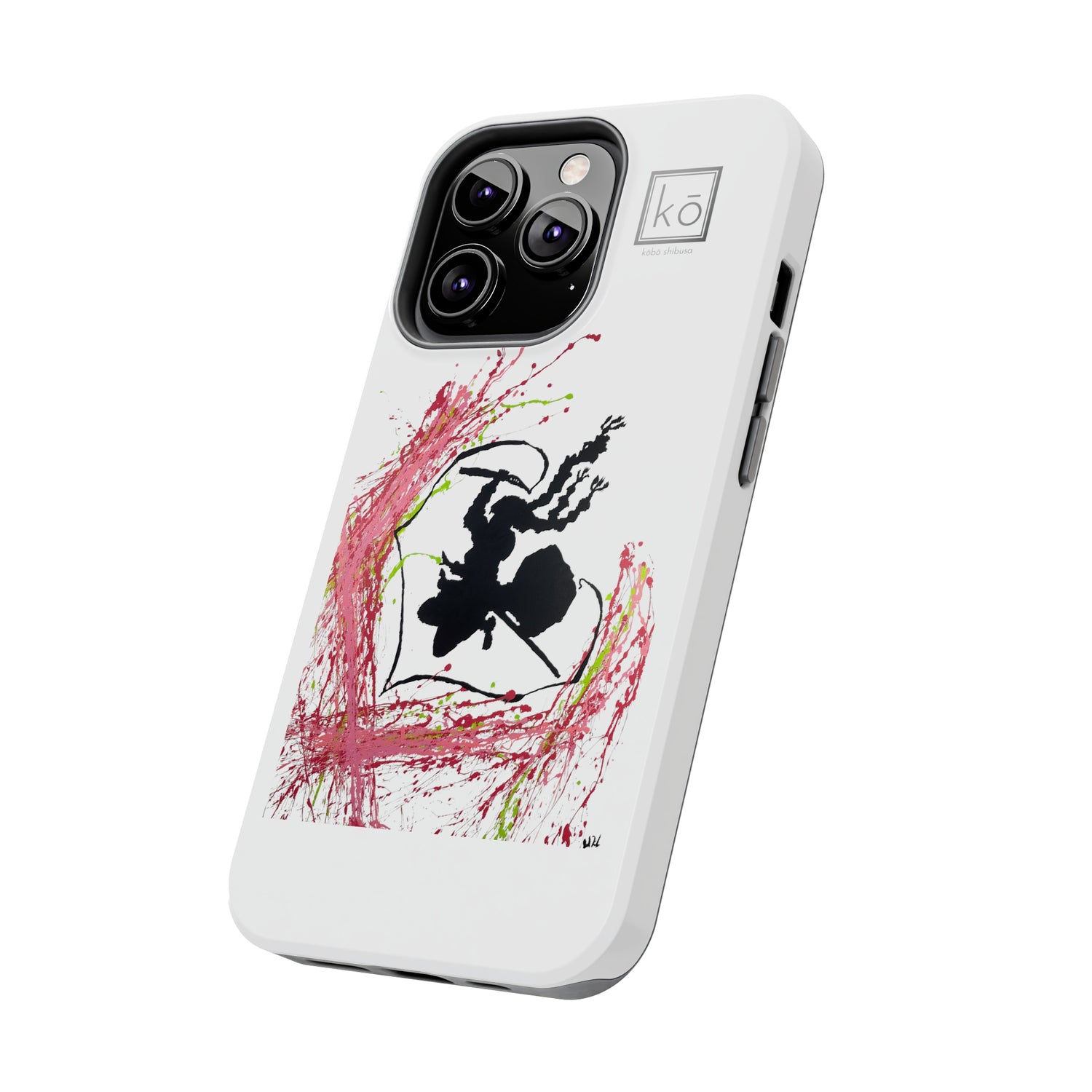 Whip of Love - Mitsuri Kanroji Minimalist Art iPhone Case by Kobo Shibusa