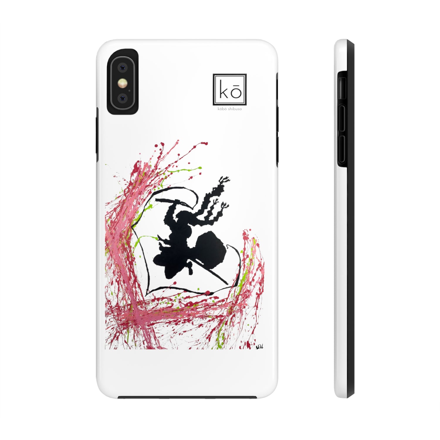 Whip of Love - Mitsuri Kanroji Minimalist Art iPhone Case by Kobo Shibusa