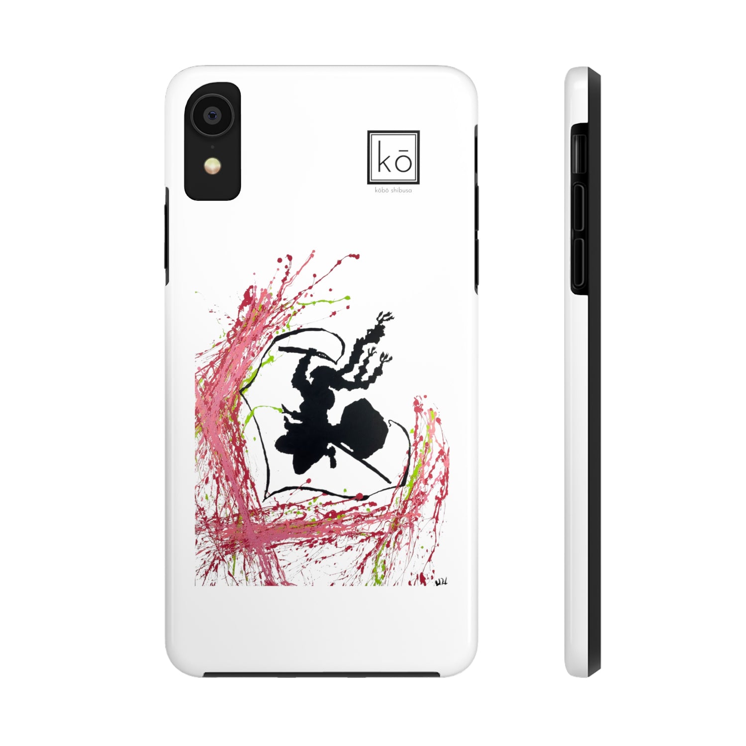 Whip of Love - Mitsuri Kanroji Minimalist Art iPhone Case by Kobo Shibusa