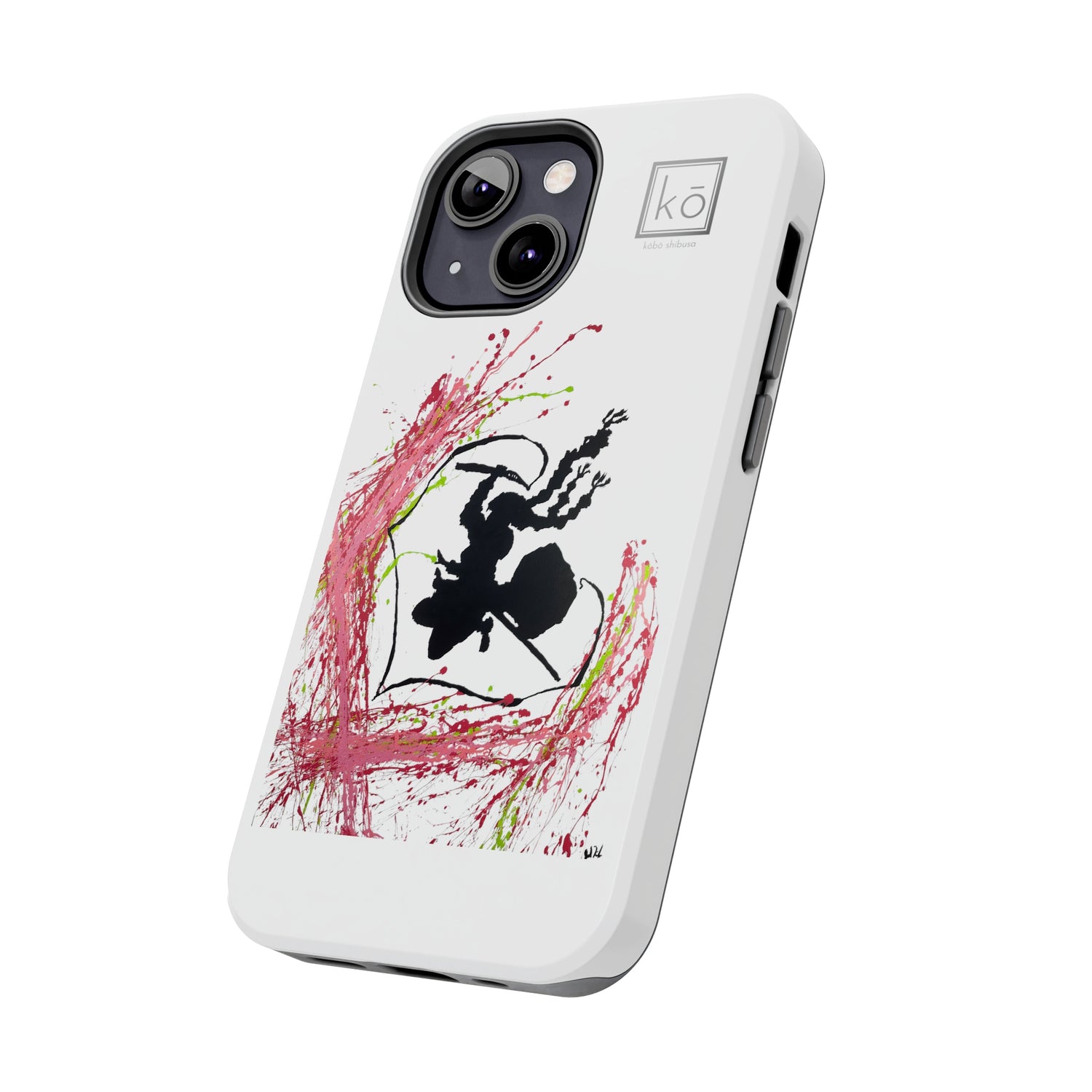 Whip of Love - Mitsuri Kanroji Minimalist Art iPhone Case by Kobo Shibusa