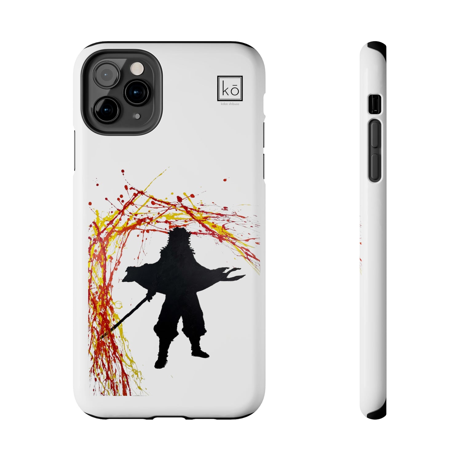 Demon Slayer Inspired Minimalist Art |Flame Breathing Style| Flame Hashira | Iphone Case