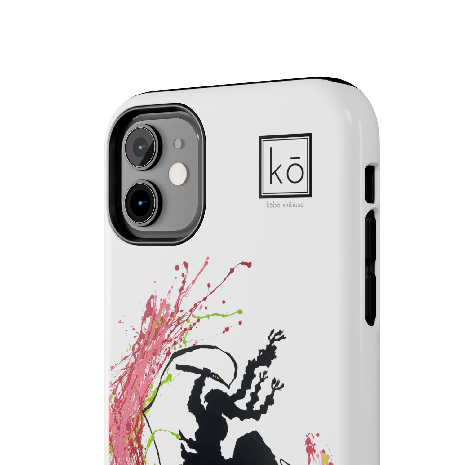 Whip of Love - Mitsuri Kanroji Minimalist Art iPhone Case by Kobo Shibusa