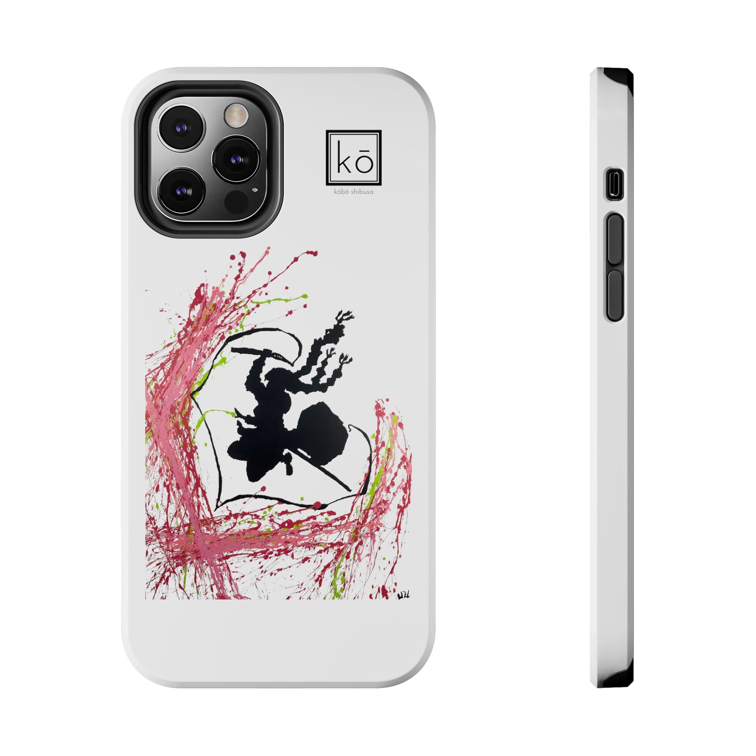 Whip of Love - Mitsuri Kanroji Minimalist Art iPhone Case by Kobo Shibusa