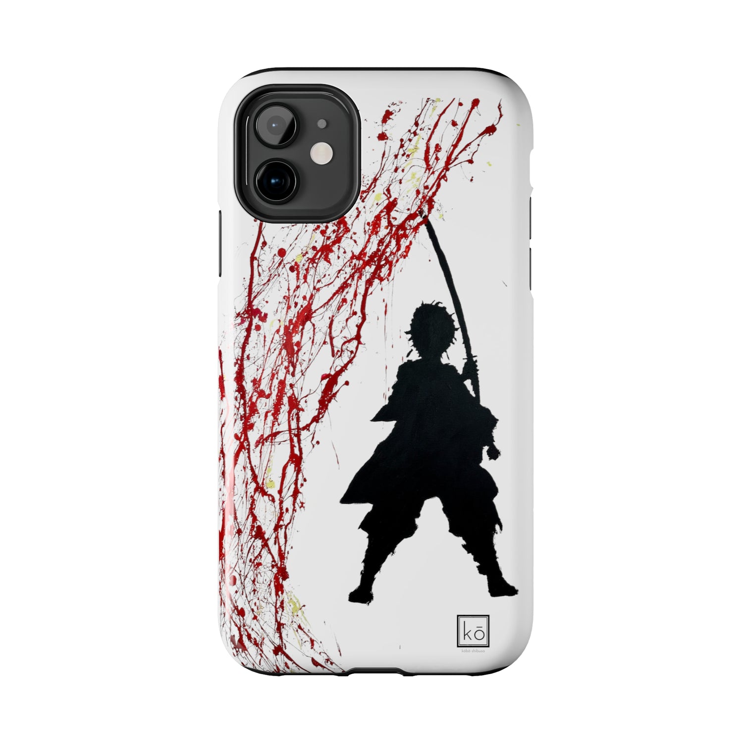 Demon Slayer Inspired Minimalist Art | Sun Breathing Style | Hinokami Kagura | Iphone Case