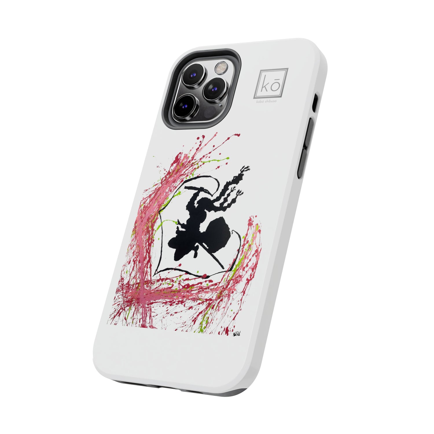 Whip of Love - Mitsuri Kanroji Minimalist Art iPhone Case by Kobo Shibusa