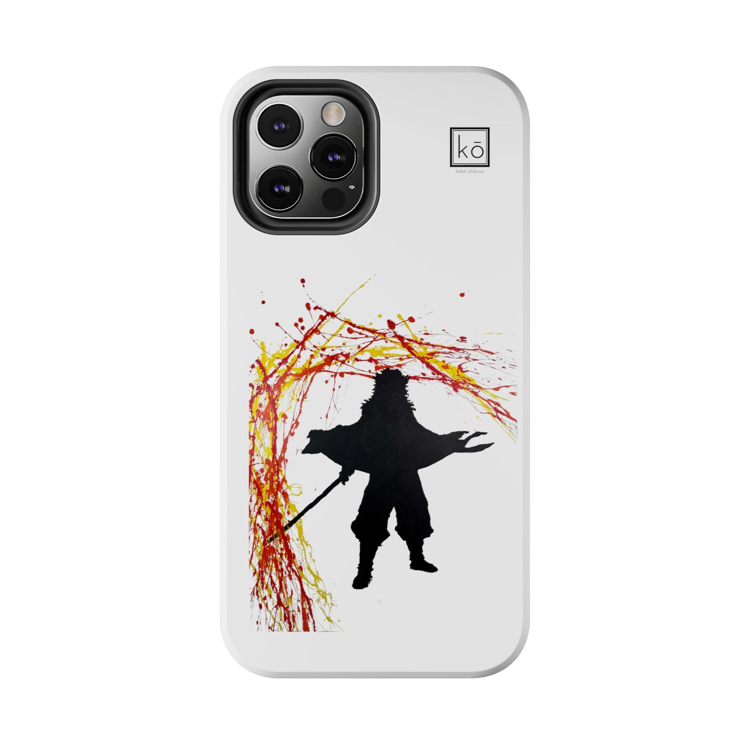 Demon Slayer Inspired Minimalist Art |Flame Breathing Style| Flame Hashira | Iphone Case