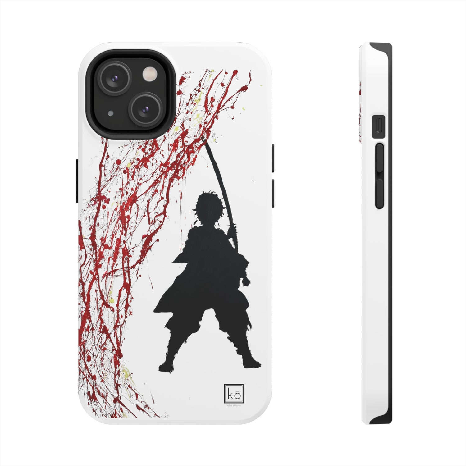 Demon Slayer Inspired Minimalist Art | Sun Breathing Style | Hinokami Kagura | Iphone Case