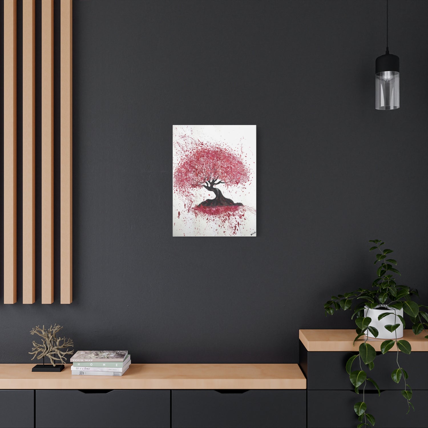 Serene Cherry Blossom Canvas Print