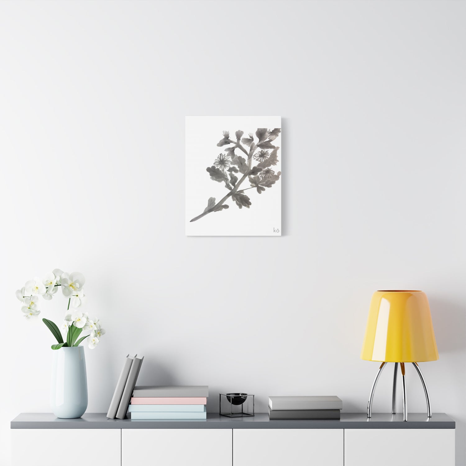 Chrysanthemum on Canvas