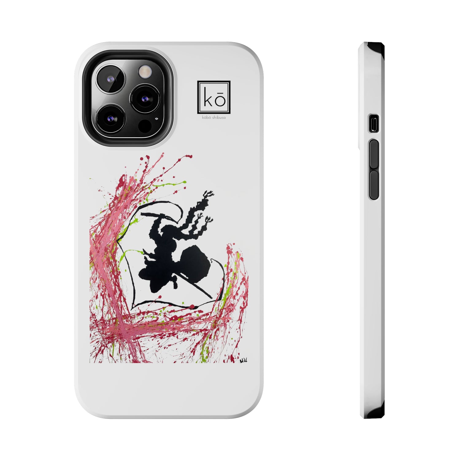 Whip of Love - Mitsuri Kanroji Minimalist Art iPhone Case by Kobo Shibusa