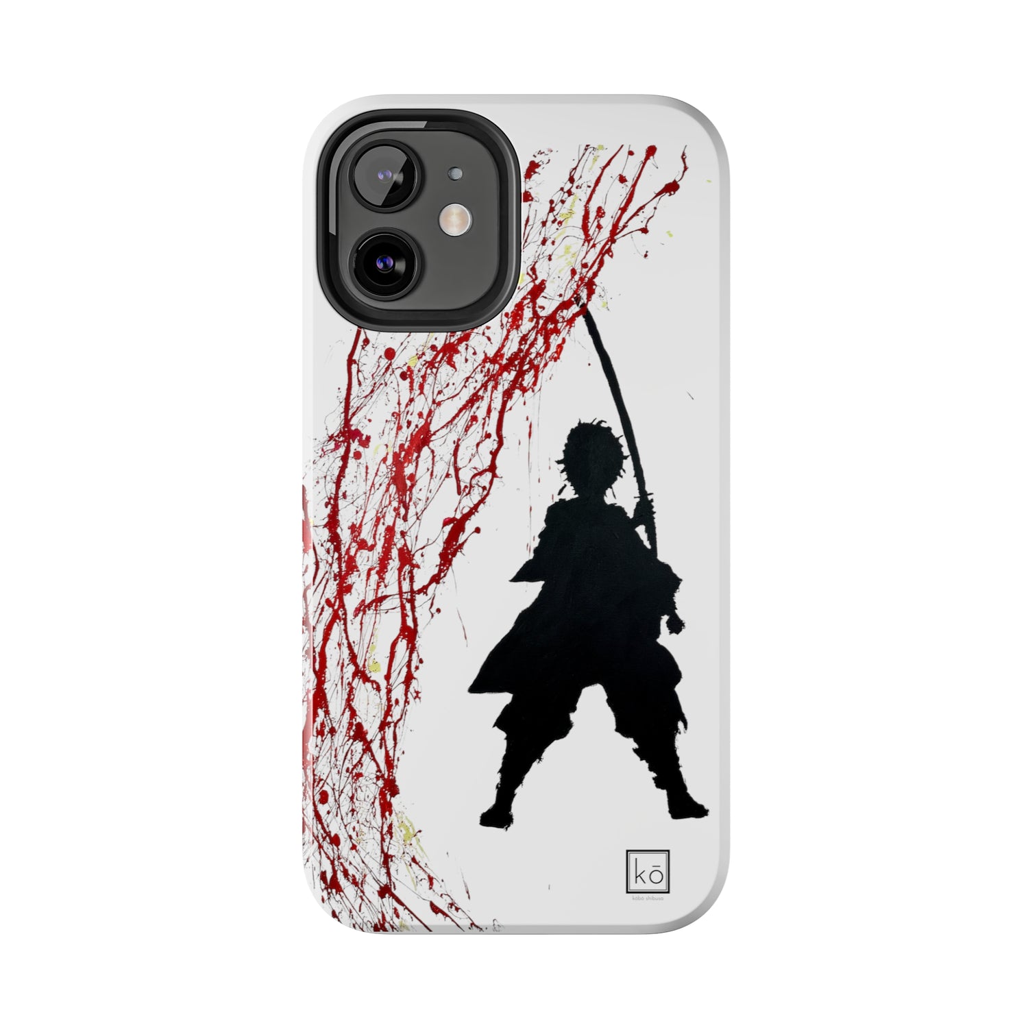 Demon Slayer Inspired Minimalist Art | Sun Breathing Style | Hinokami Kagura | Iphone Case