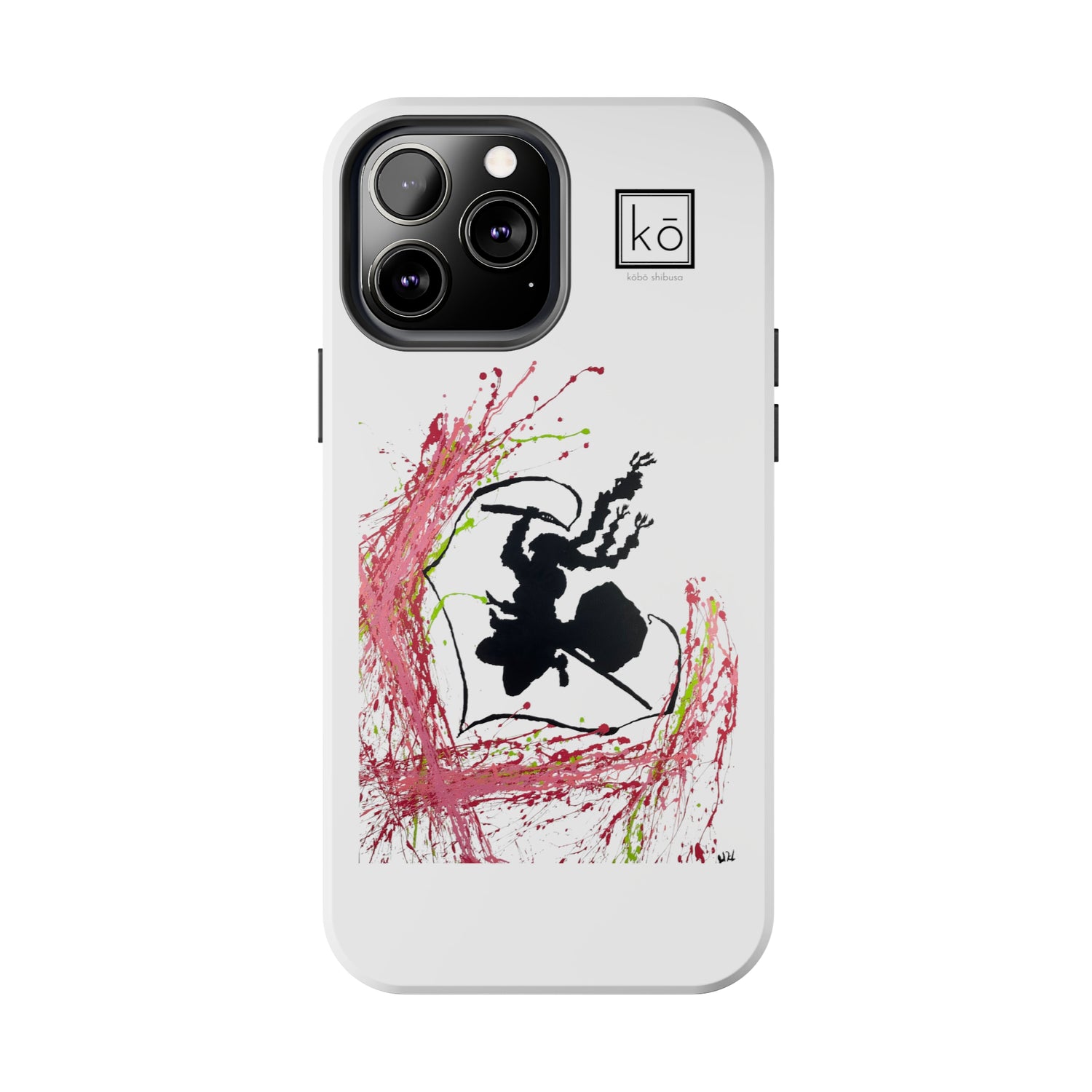 Whip of Love - Mitsuri Kanroji Minimalist Art iPhone Case by Kobo Shibusa