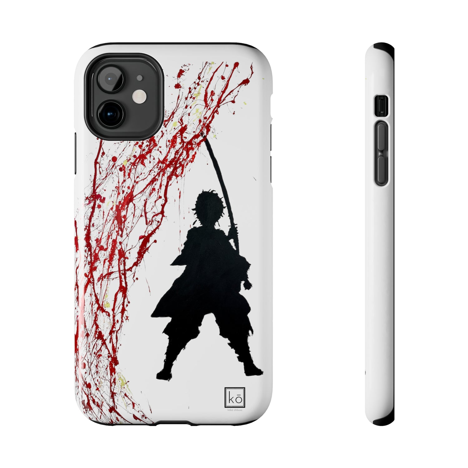 Demon Slayer Inspired Minimalist Art | Sun Breathing Style | Hinokami Kagura | Iphone Case