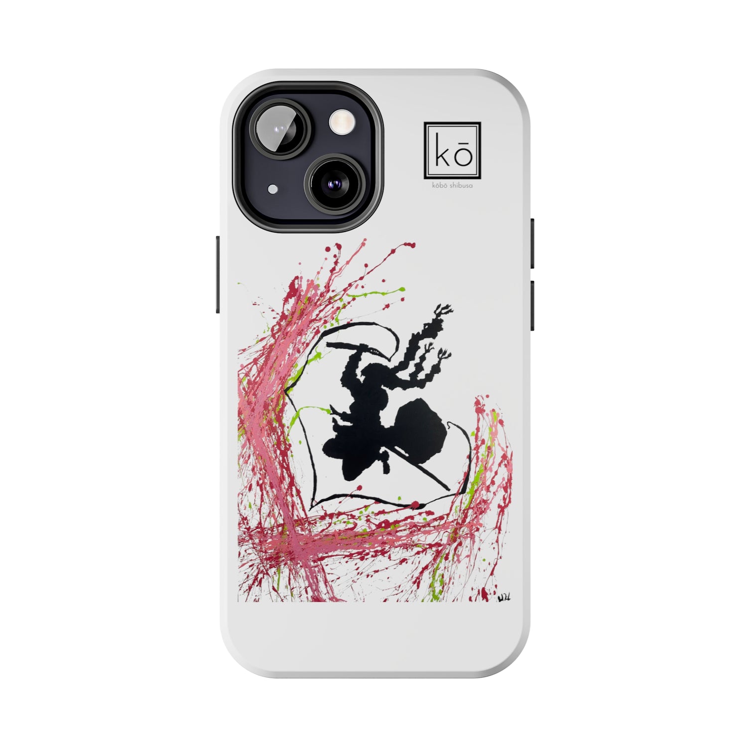 Whip of Love - Mitsuri Kanroji Minimalist Art iPhone Case by Kobo Shibusa