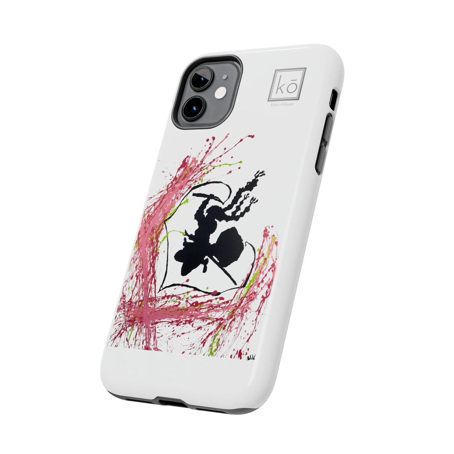 Whip of Love - Mitsuri Kanroji Minimalist Art iPhone Case by Kobo Shibusa