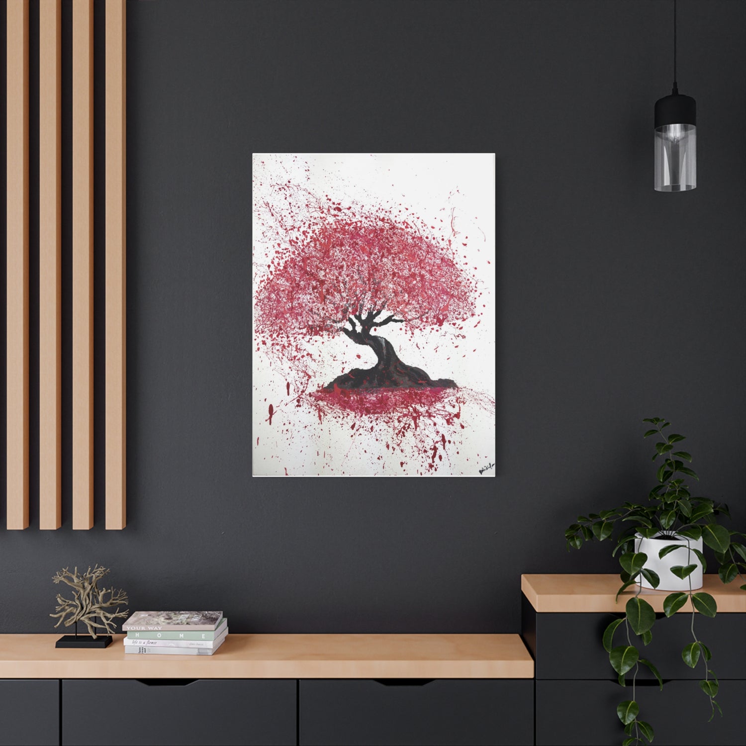 Serene Cherry Blossom Canvas Print