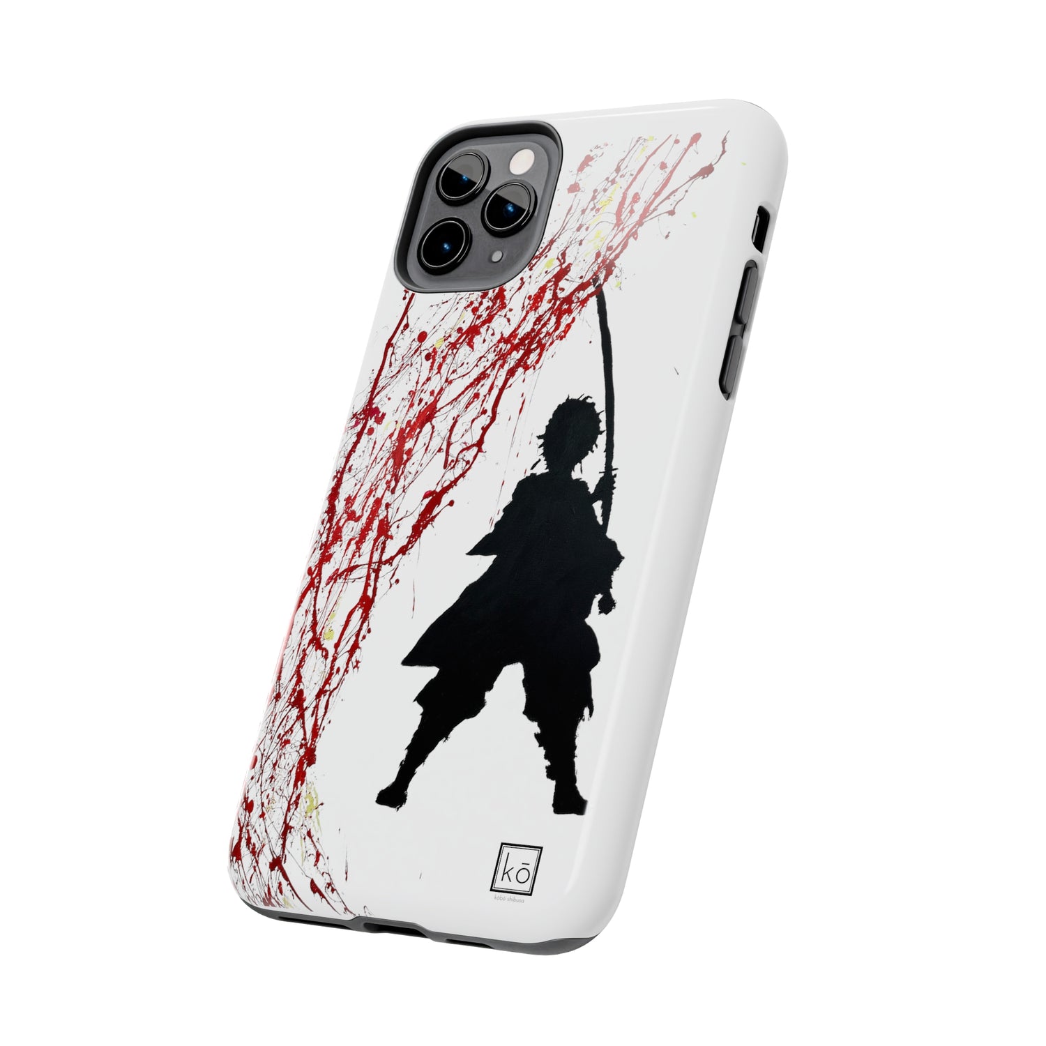 Demon Slayer Inspired Minimalist Art | Sun Breathing Style | Hinokami Kagura | Iphone Case