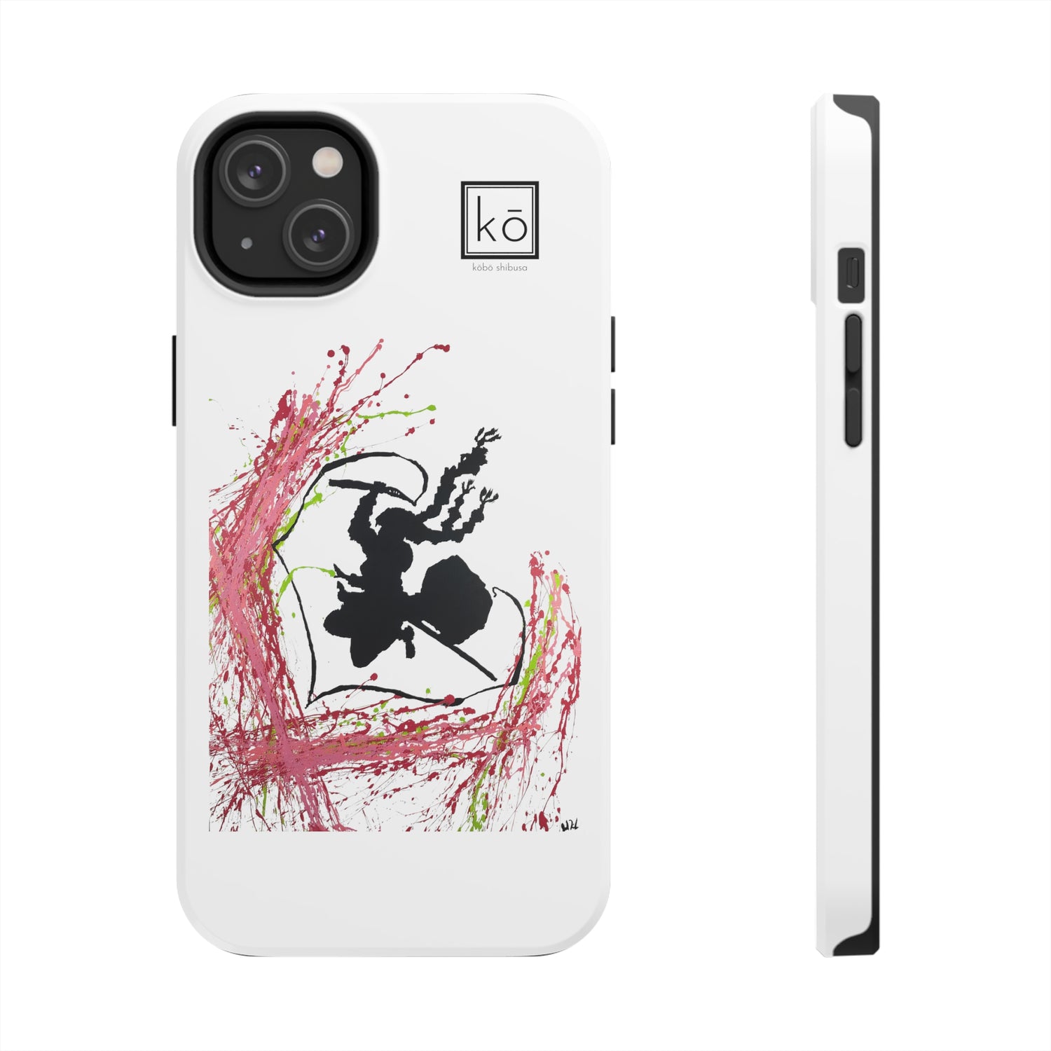 Whip of Love - Mitsuri Kanroji Minimalist Art iPhone Case by Kobo Shibusa