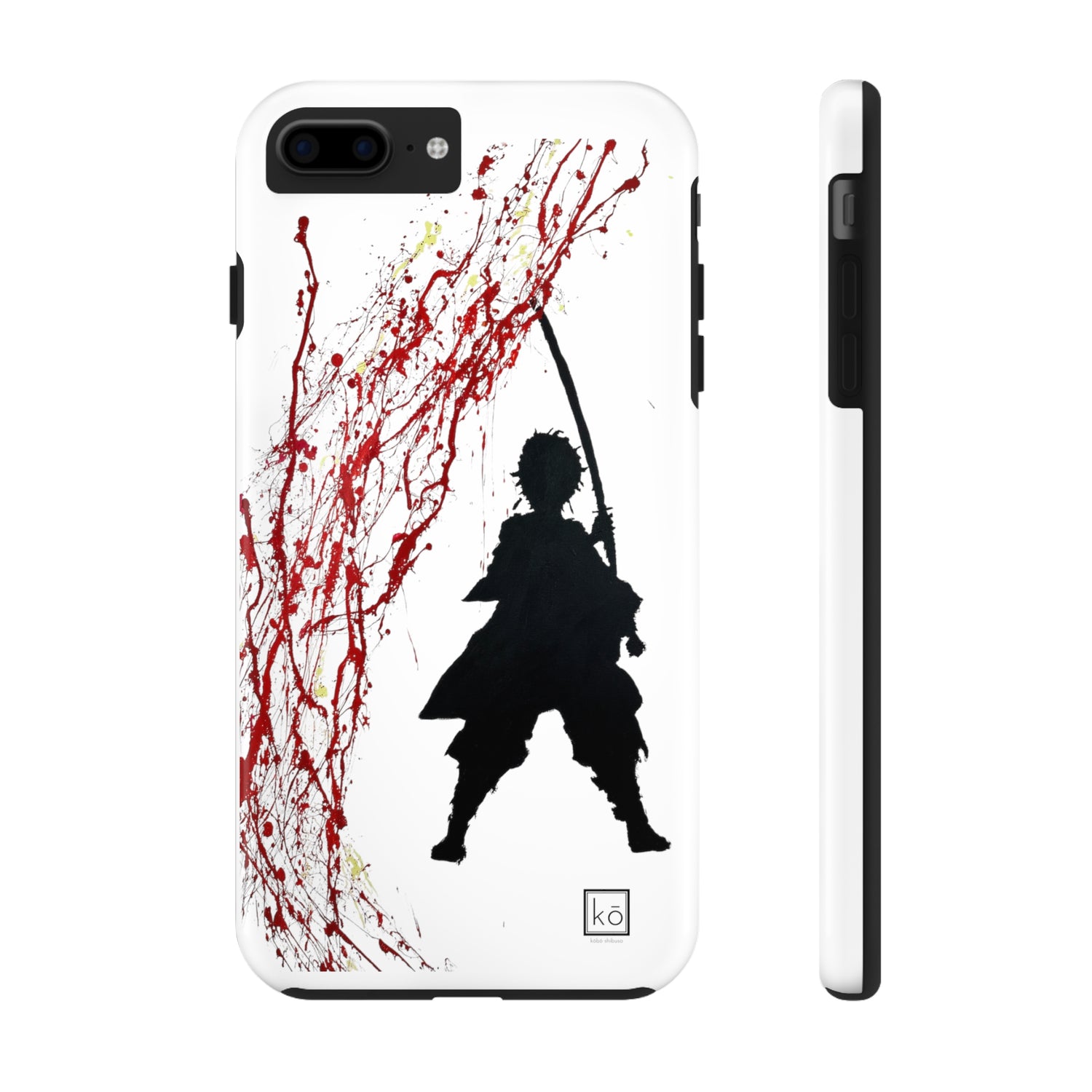 Demon Slayer Inspired Minimalist Art | Sun Breathing Style | Hinokami Kagura | Iphone Case