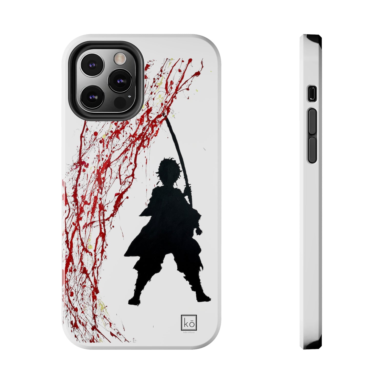 Demon Slayer Inspired Minimalist Art | Sun Breathing Style | Hinokami Kagura | Iphone Case