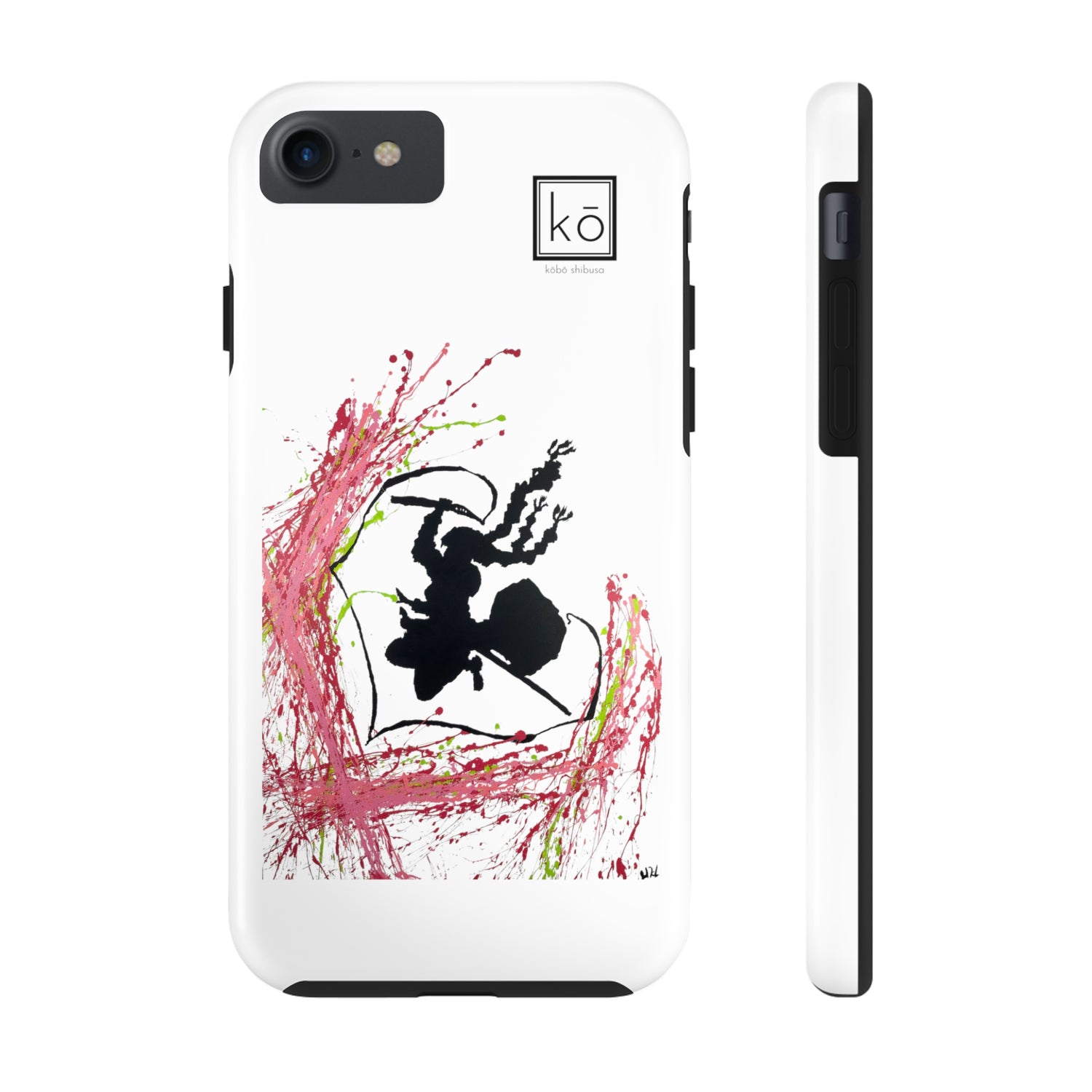 Whip of Love - Mitsuri Kanroji Minimalist Art iPhone Case by Kobo Shibusa