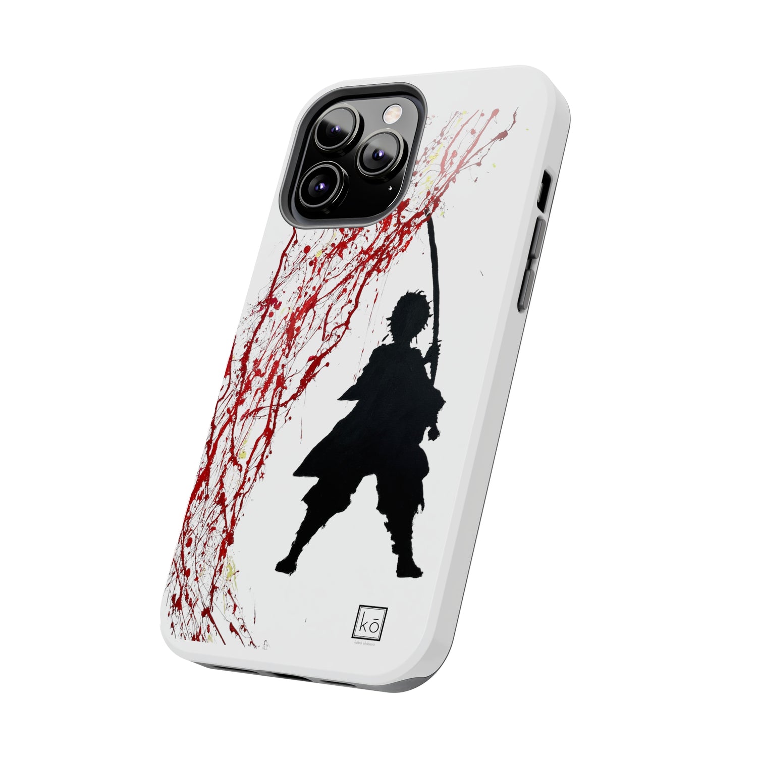 Demon Slayer Inspired Minimalist Art | Sun Breathing Style | Hinokami Kagura | Iphone Case