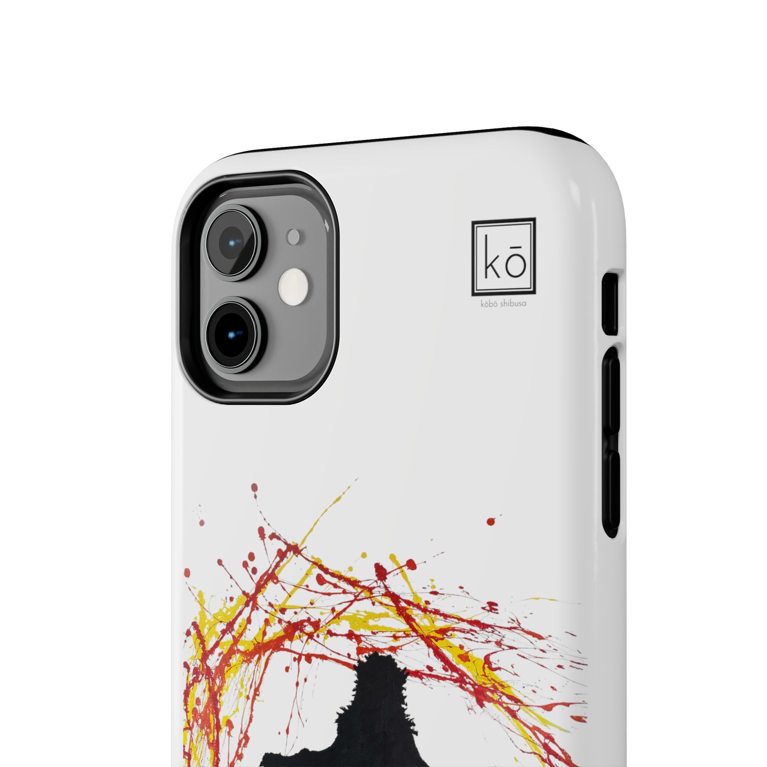 Demon Slayer Inspired Minimalist Art |Flame Breathing Style| Flame Hashira | Iphone Case