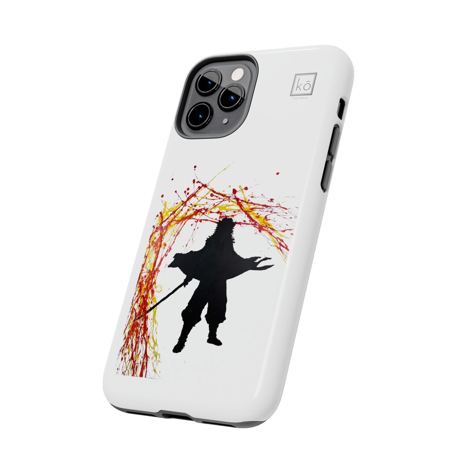 Demon Slayer Inspired Minimalist Art |Flame Breathing Style| Flame Hashira | Iphone Case