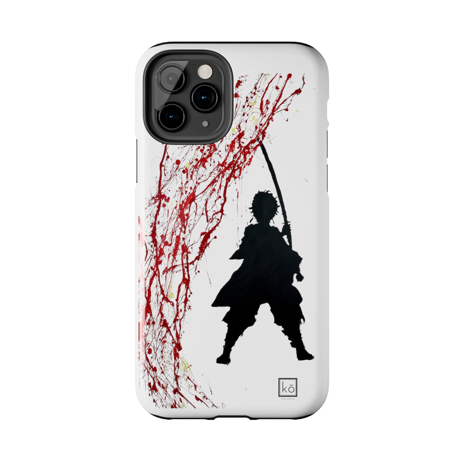 Demon Slayer Inspired Minimalist Art | Sun Breathing Style | Hinokami Kagura | Iphone Case