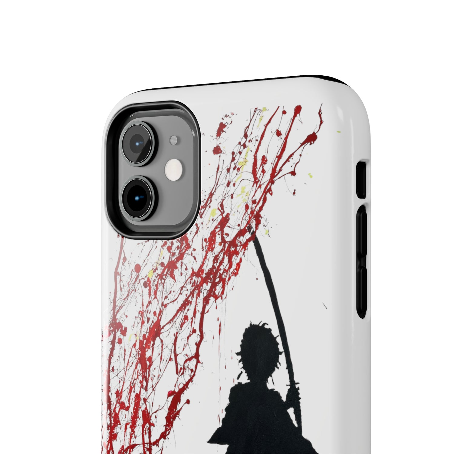 Demon Slayer Inspired Minimalist Art | Sun Breathing Style | Hinokami Kagura | Iphone Case