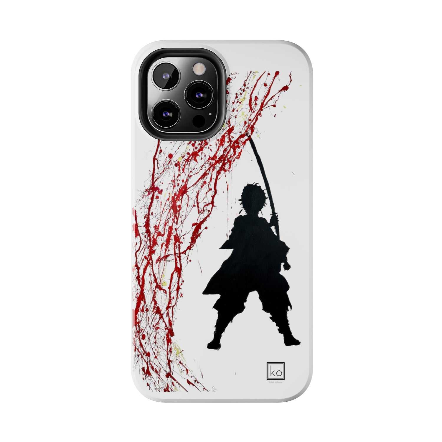 Demon Slayer Inspired Minimalist Art | Sun Breathing Style | Hinokami Kagura | Iphone Case