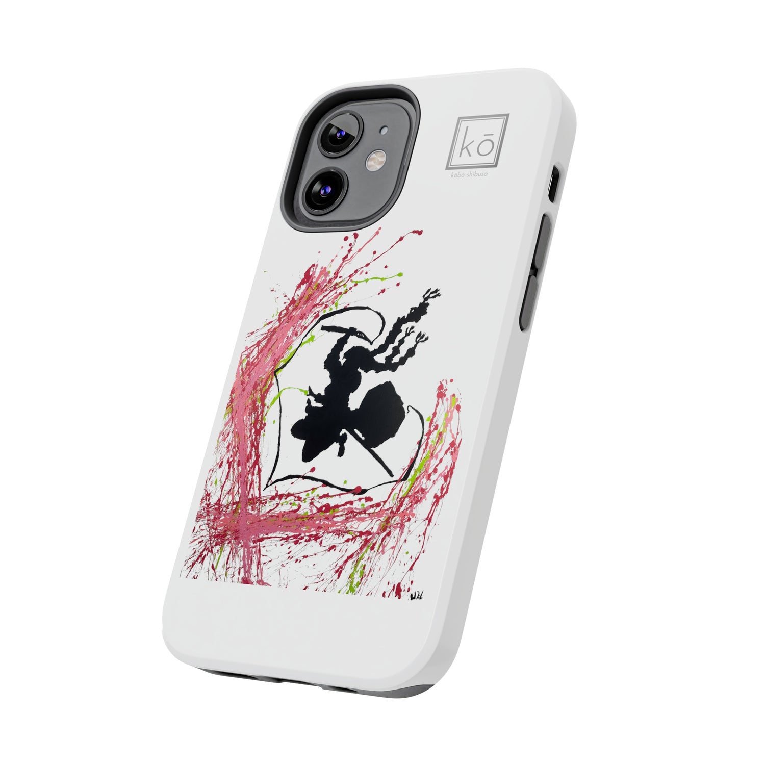 Whip of Love - Mitsuri Kanroji Minimalist Art iPhone Case by Kobo Shibusa