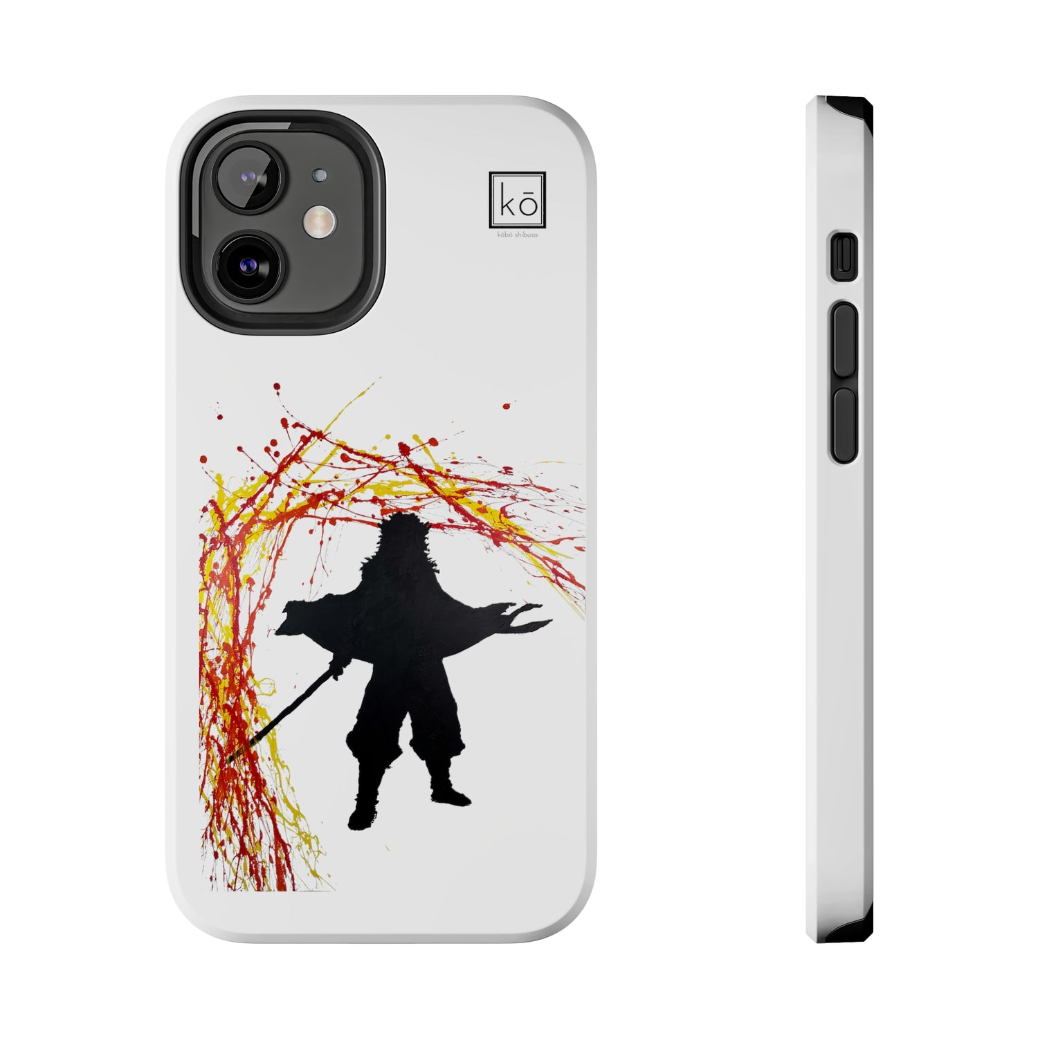 Demon Slayer Inspired Minimalist Art |Flame Breathing Style| Flame Hashira | Iphone Case