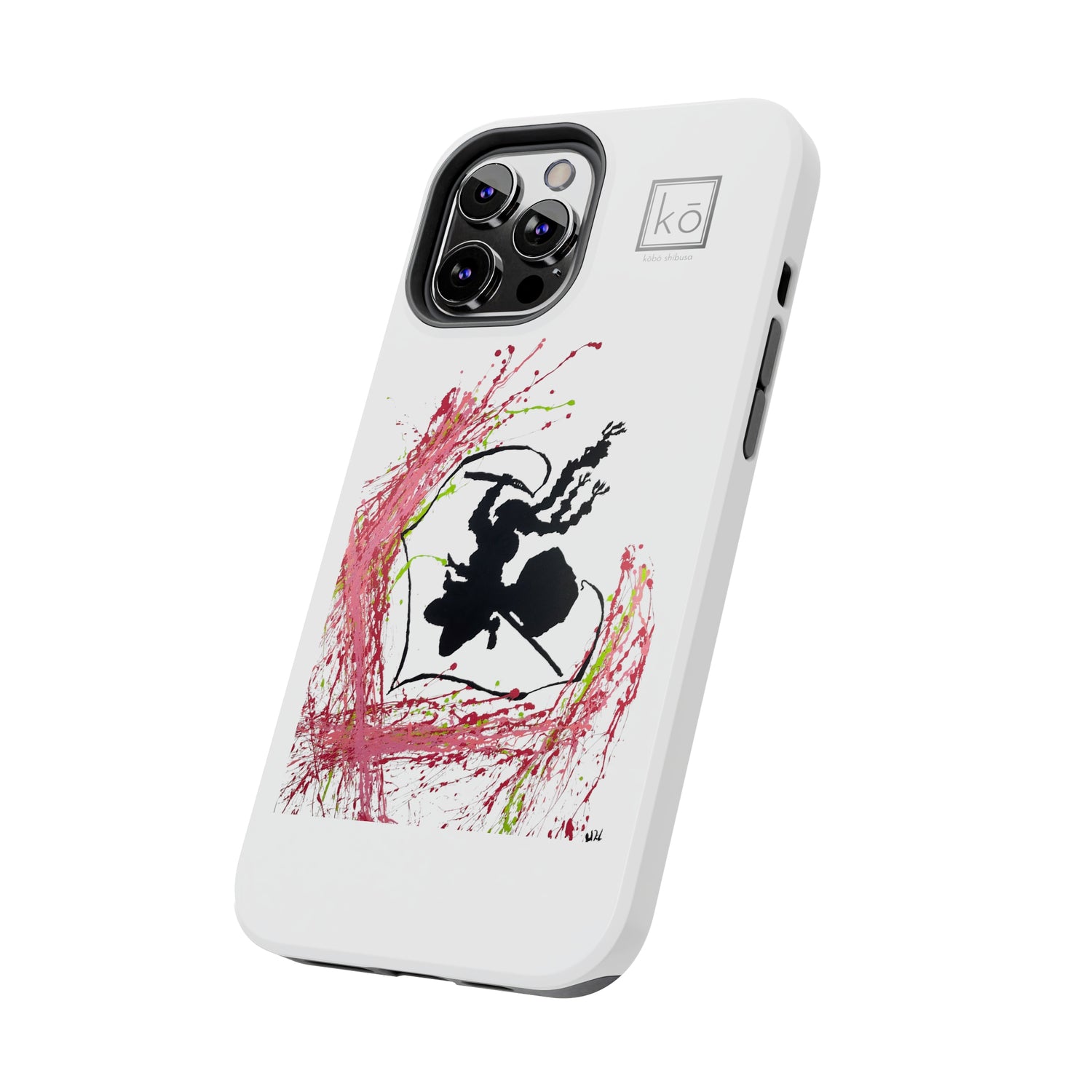 Whip of Love - Mitsuri Kanroji Minimalist Art iPhone Case by Kobo Shibusa