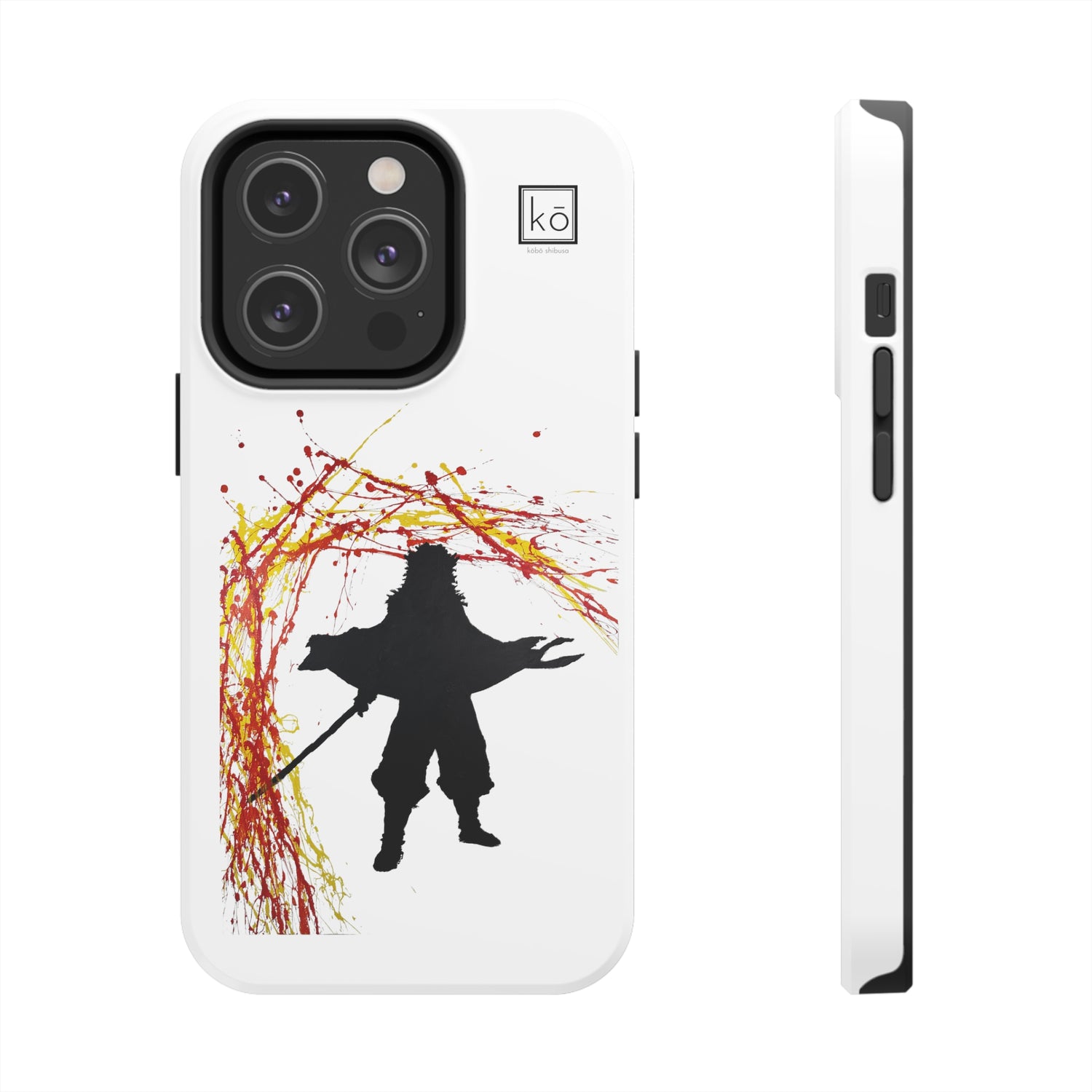 Demon Slayer Inspired Minimalist Art |Flame Breathing Style| Flame Hashira | Iphone Case