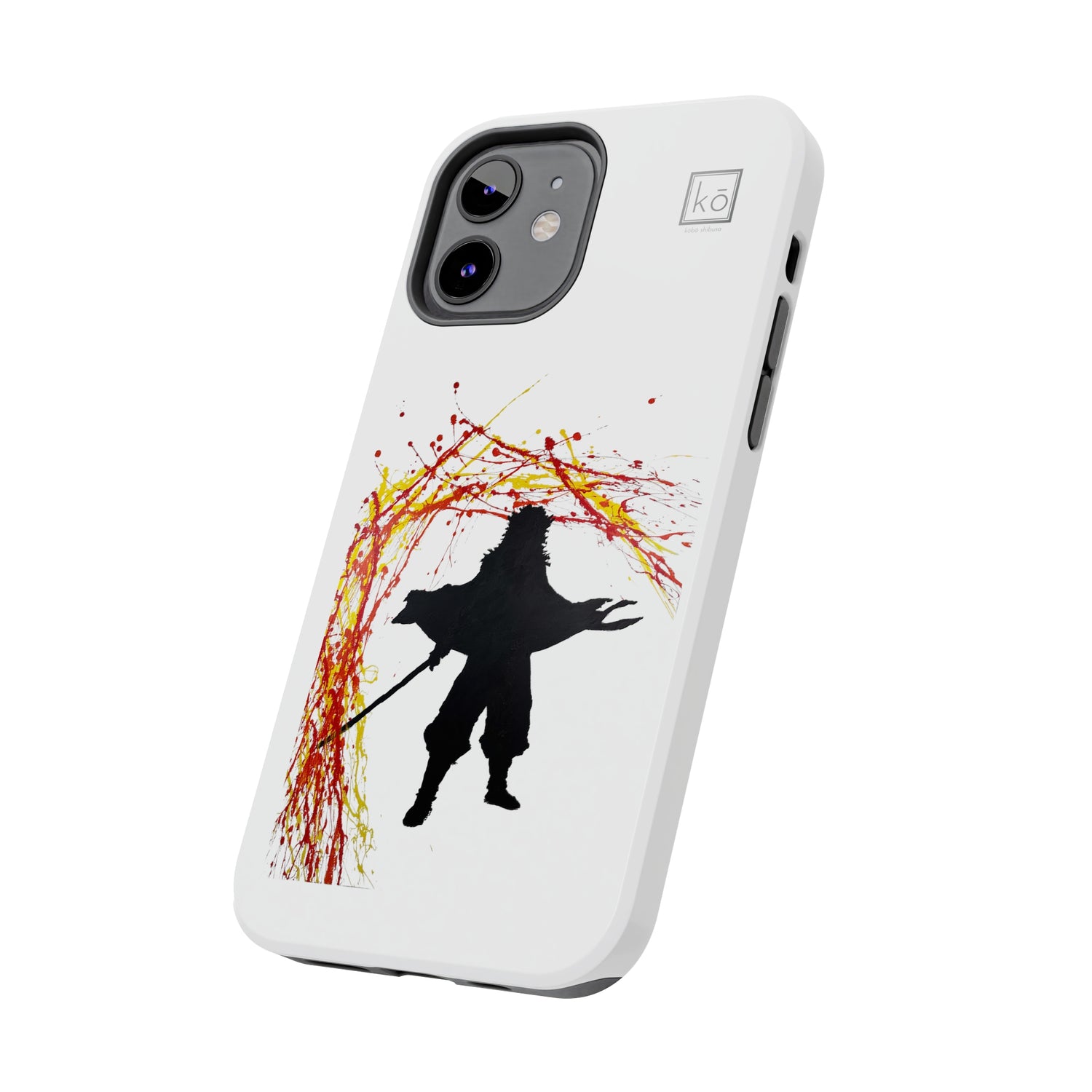 Demon Slayer Inspired Minimalist Art |Flame Breathing Style| Flame Hashira | Iphone Case