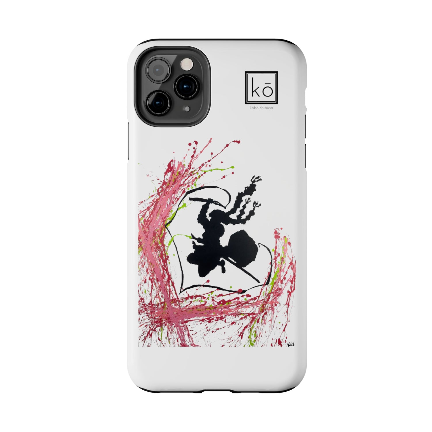 Whip of Love - Mitsuri Kanroji Minimalist Art iPhone Case by Kobo Shibusa