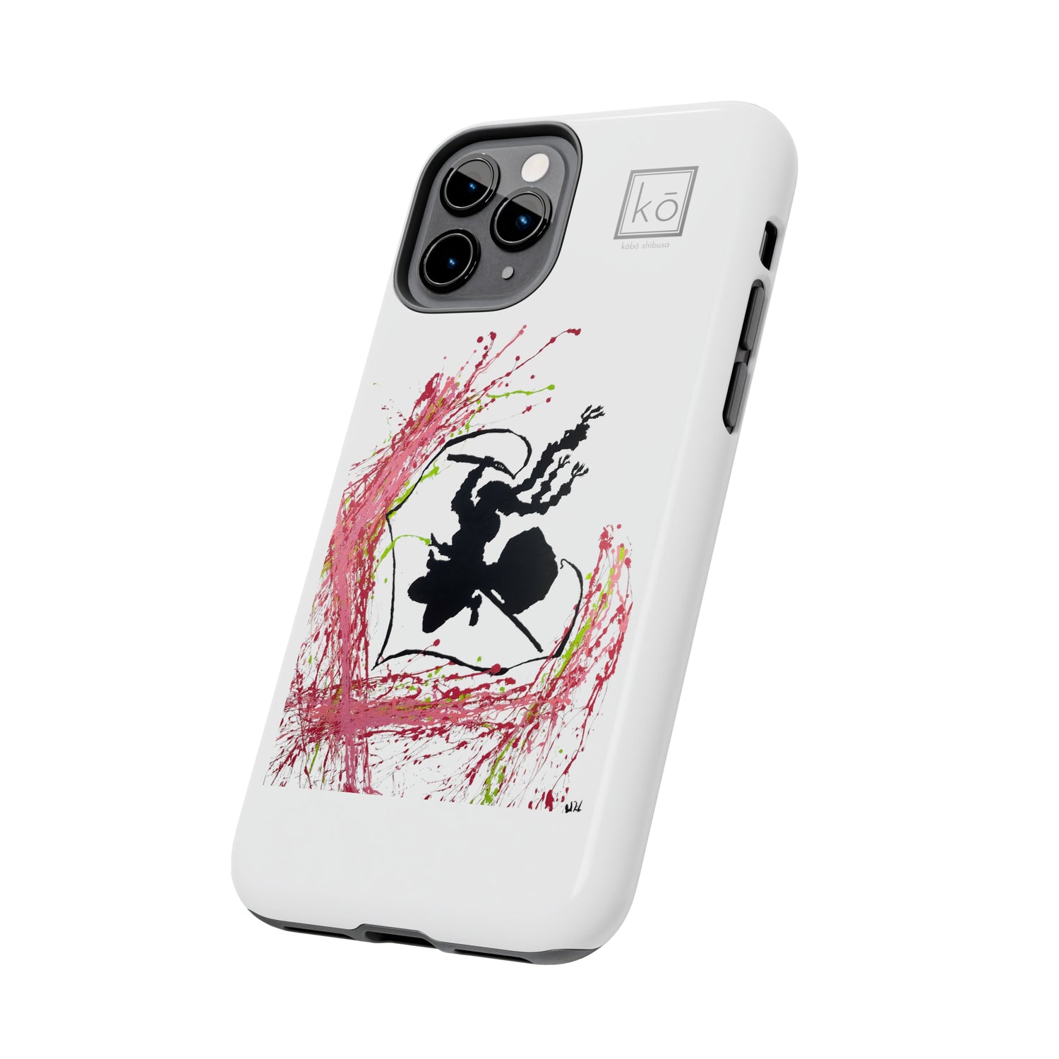 Whip of Love - Mitsuri Kanroji Minimalist Art iPhone Case by Kobo Shibusa