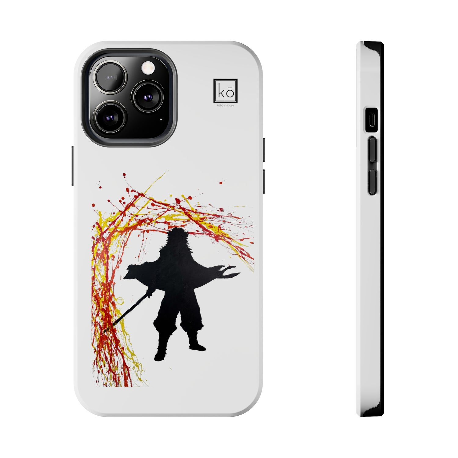 Demon Slayer Inspired Minimalist Art |Flame Breathing Style| Flame Hashira | Iphone Case