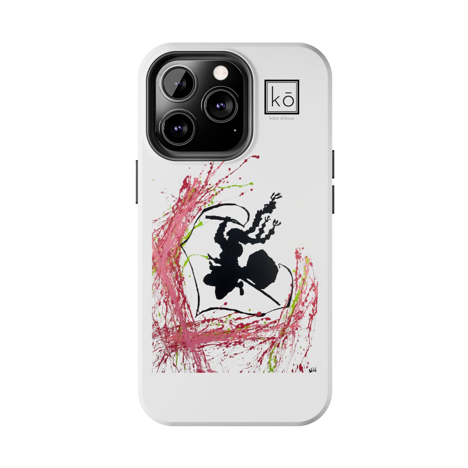 Whip of Love - Mitsuri Kanroji Minimalist Art iPhone Case by Kobo Shibusa