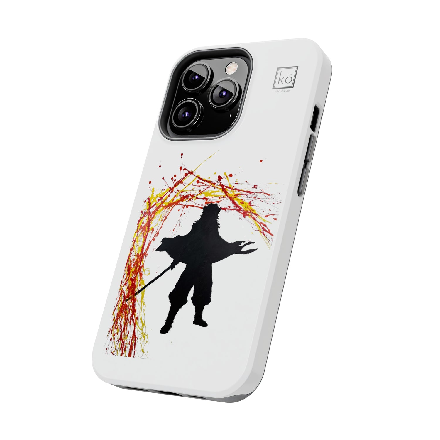 Demon Slayer Inspired Minimalist Art |Flame Breathing Style| Flame Hashira | Iphone Case