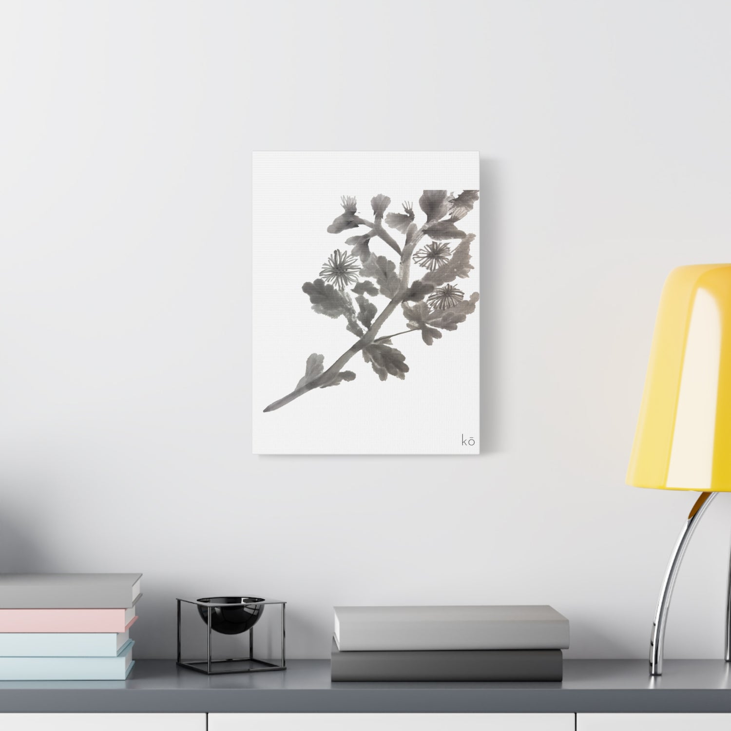 Chrysanthemum on Canvas