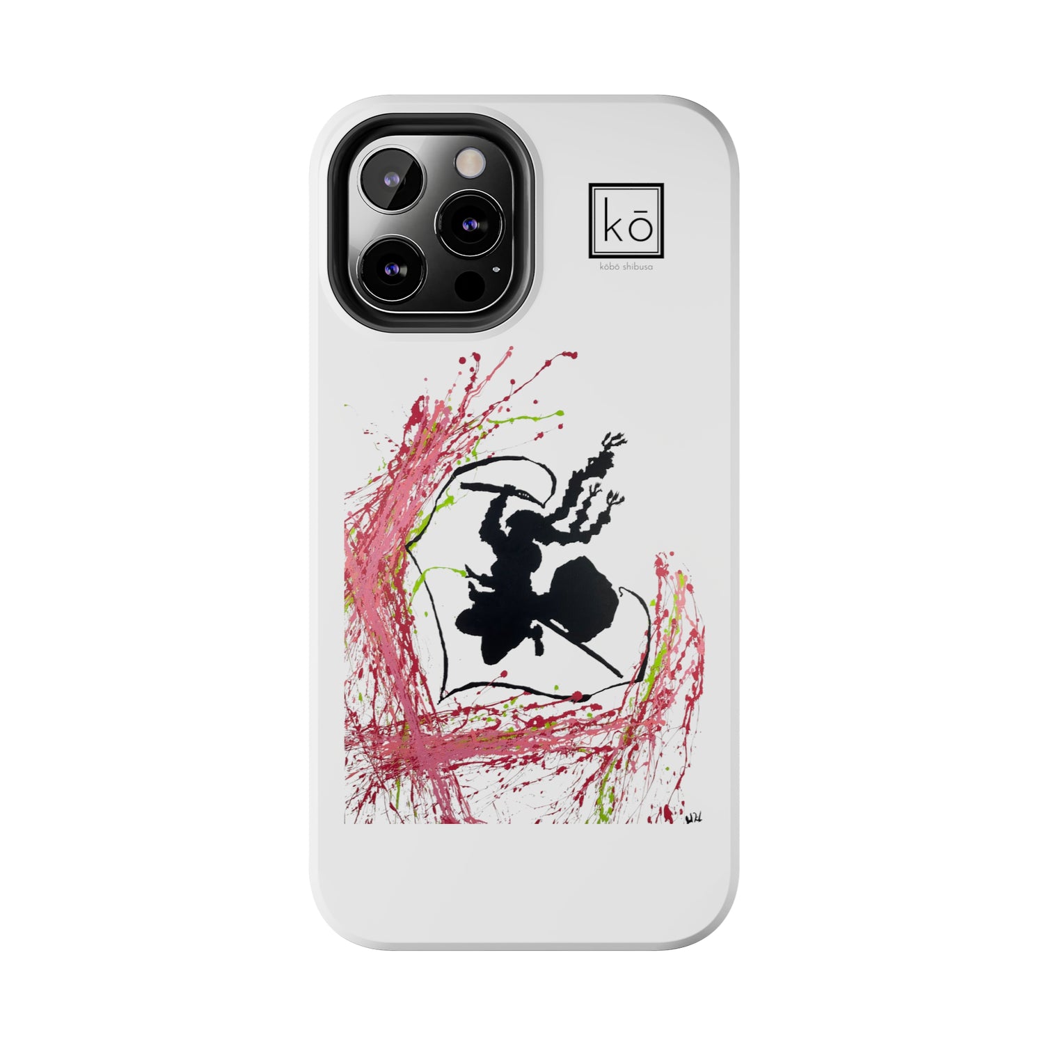 Whip of Love - Mitsuri Kanroji Minimalist Art iPhone Case by Kobo Shibusa