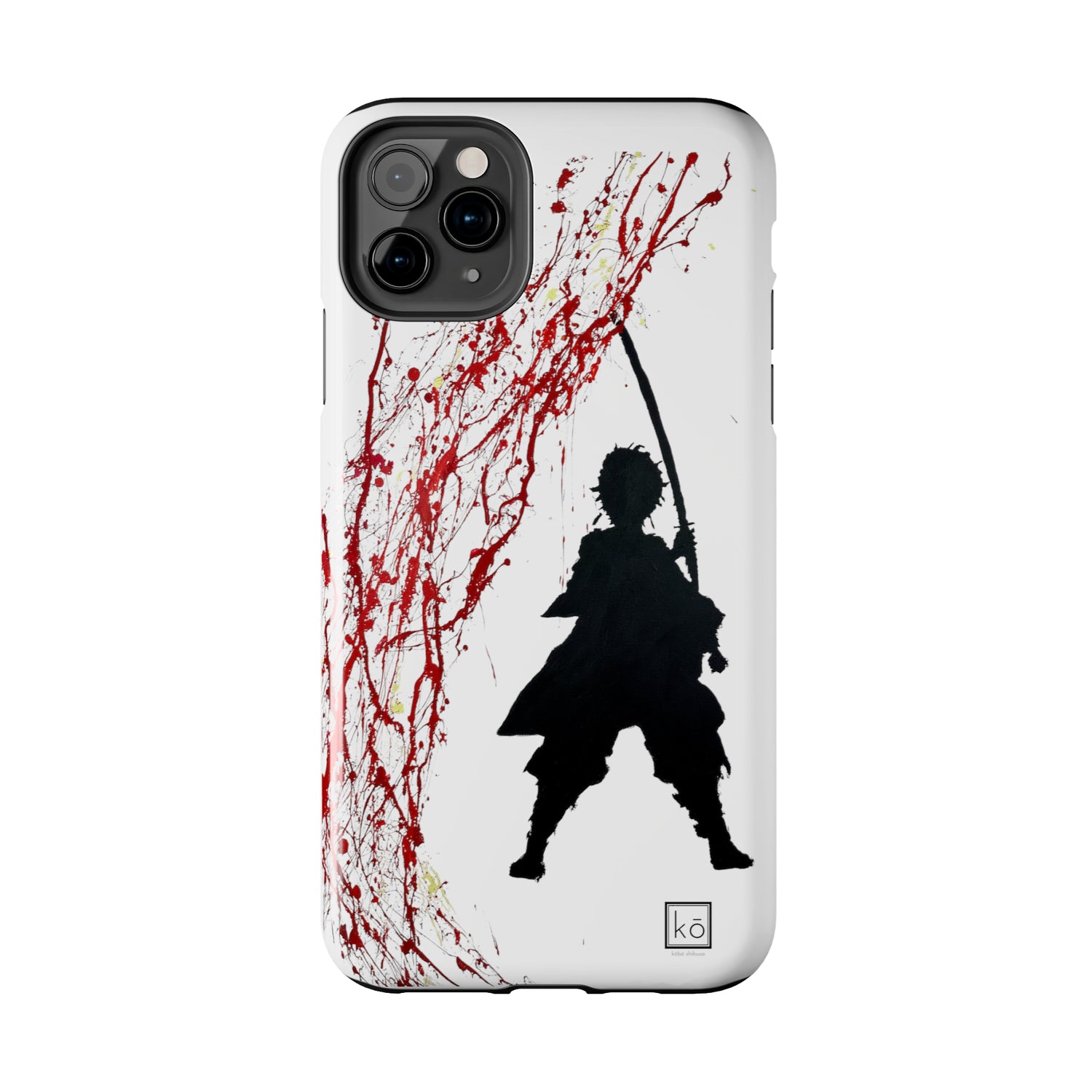 Demon Slayer Inspired Minimalist Art | Sun Breathing Style | Hinokami Kagura | Iphone Case