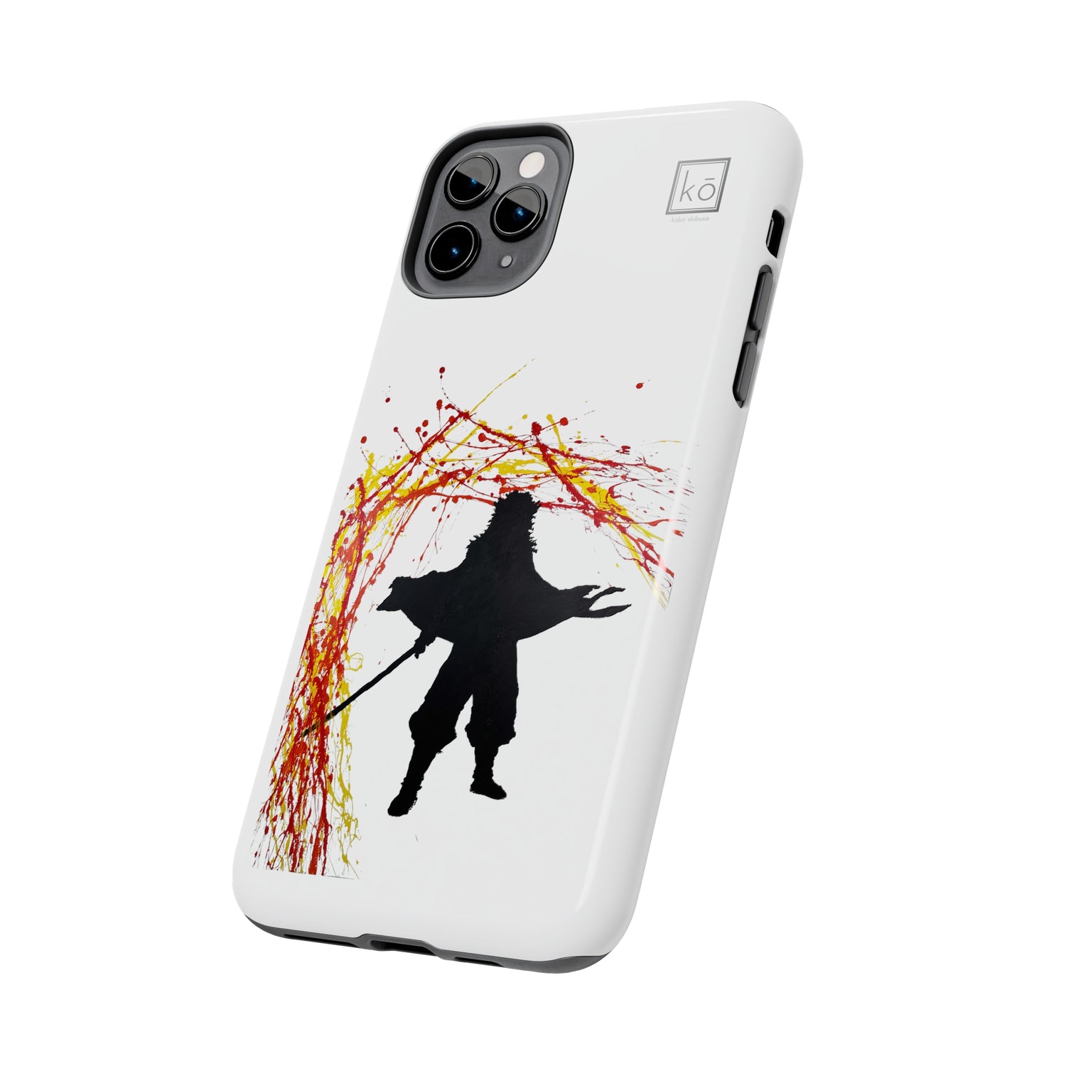 Demon Slayer Inspired Minimalist Art |Flame Breathing Style| Flame Hashira | Iphone Case