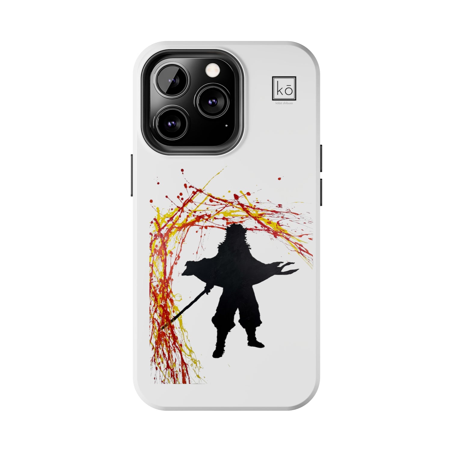 Demon Slayer Inspired Minimalist Art |Flame Breathing Style| Flame Hashira | Iphone Case